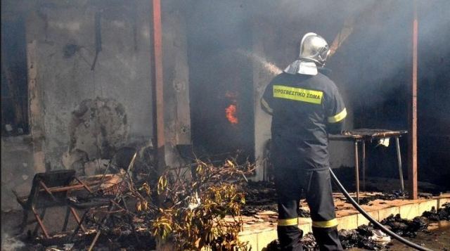 Καταστράφηκε σπίτι από πυρκαγιά στο Δήλεσι