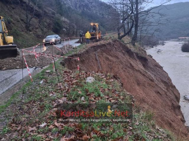 Σε κατάσταση έκτακτης ανάγκης και πάλι τα ορεινά χωριά στην Καρδίτσα