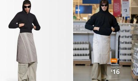 Χαμός με τη νέα φούστα-πετσέτα που κοστίζει 695 ευρώ – Το τρολάρισμα και η ειρωνεία από την ΙΚΕΑ