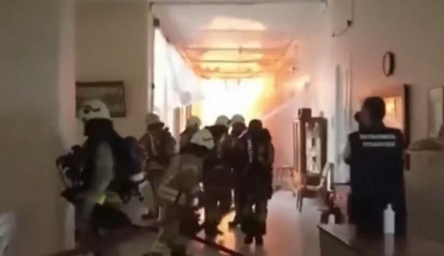 Κωνσταντινούπολη: Ντοκουμέντο από τη μάχη των Πυροσβεστών να σωθεί το Ελληνικό νοσοκομείο