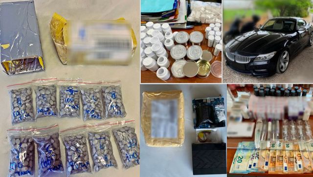 1.000 ακόμη χάπια Ecstasy στα χέρια των Αρχών από το κύκλωμα που είχε έδρα τη Χαλκίδα
