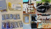 1.000 ακόμη χάπια Ecstasy στα χέρια των Αρχών από το κύκλωμα που είχε έδρα τη Χαλκίδα