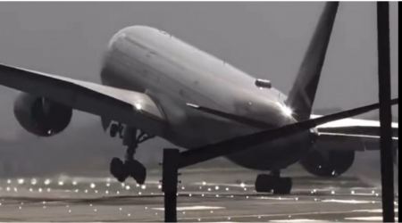 Αγγλία: Τρομακτική προσγείωση αεροπλάνου στο Χίθροου - Δείτε βίντεο