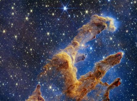 Εντυπωσιακή φωτογραφία με τις «Στήλες της Δημιουργίας» από το διαστημικό τηλεσκόπιο James Webb