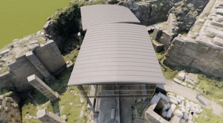 Αρχαιολογικός χώρος Ελευσίνας: Μπαίνουν στέγαστρα στο Πεισιστράτειο Τείχος