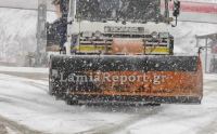Μεγάλα ύψη χιονιού Τρίτη και Τετάρτη σε Εύβοια, Βοιωτία & Φθιώτιδα