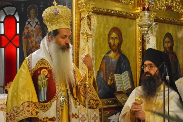 Ο Φθιώτιδος Συμεών στην εορτή της Αγίας Θεοδώρας της εν Θεσσαλονίκη