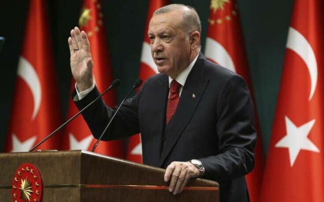 Νέες προκλητικές δηλώσεις από τον Ερντογάν: Θα συνεχίσουμε να υπερασπιζόμαστε τη «Γαλάζια Πατρίδα»