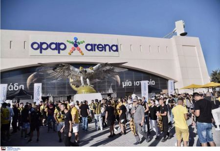 OPAP Arena: Άνοιξαν οι πύλες του γηπέδου για τους οπαδούς της ΑΕΚ