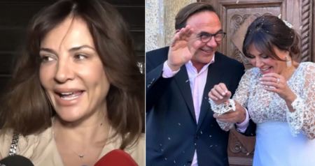 Δήμητρα Ματσούκα: «Είμαι πολύ ευτυχισμένη» είπε στις πρώτες δηλώσεις της μετά τον γάμο με τον Πέτρο Κόκκαλη