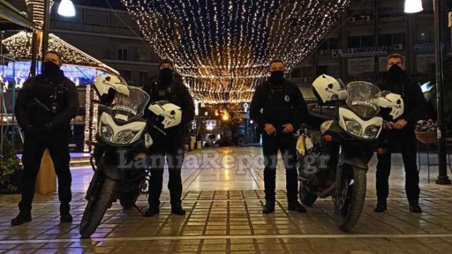 Λαμία: Στους δρόμους απόψε όλοι οι αστυνομικοί για ελέγχους