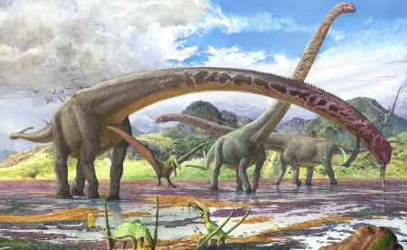 Ο δεινόσαυρος που ο λαιμός του έφτανε τα 15 μέτρα