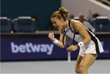 Μαρία Σάκκαρη – Βερόνικα Κουντερμέτοβα 2-0: Άνετη πρόκριση στα ημιτελικά του Charleston Open