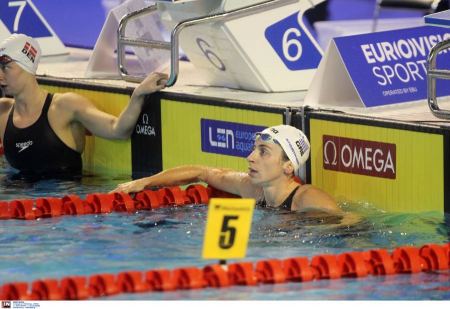 Χάλκινο μετάλλιο με πανελλήνιο ρεκόρ για την Άννα Ντουντουνάκη στο ευρωπαϊκό πρωτάθλημα κολύμβησης 25άρας πισίνας