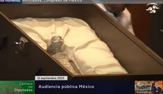 Μεξικό: Ερευνητής UFO παρουσίασε στο Κογκρέσο δύο &quot;μη ανθρώπινα&quot; πτώματα