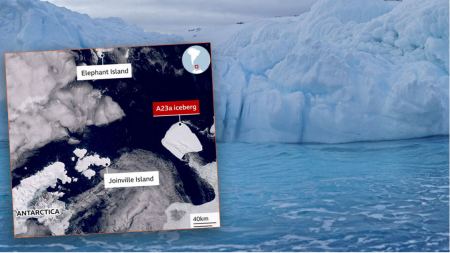 Ανταρκτική: Το μεγαλύτερο παγόβουνο του κόσμου κινείται μετά από 37 χρόνια