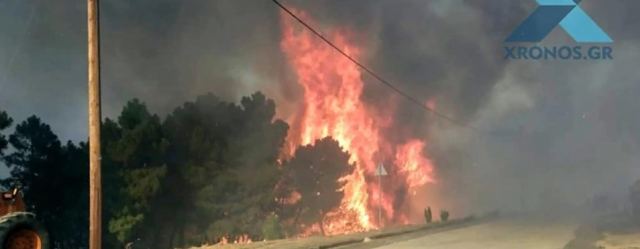 Συναγερμός για μεγάλη φωτιά στις Σάπες Ροδόπης - Εκκενώνεται οικισμός [Εικόνες-Βίντεο]