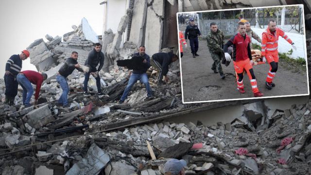 Τουλάχιστον 13 νεκροί από τον σεισμό 6,4R στην Αλβανία