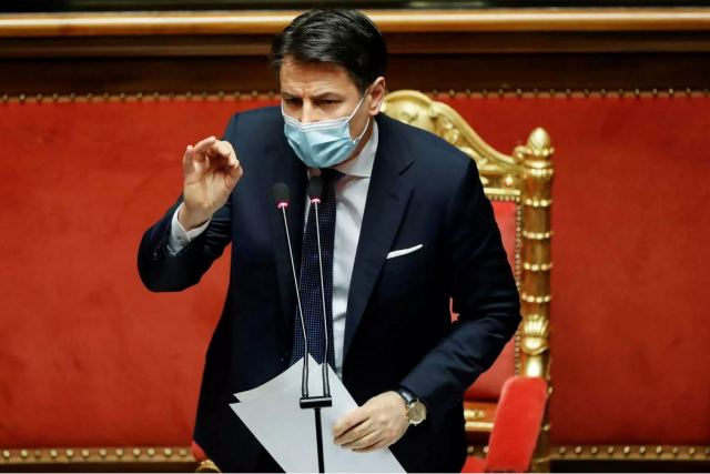 Ιταλία: Όργιο φημών πως ο Κόντε παραιτείται απόψε
