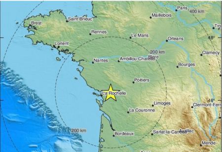 Ισχυρός σεισμός 5,3 Ρίχτερ στη δυτική Γαλλία