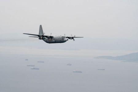 Ανθρωπιστική βοήθεια στους αμάχους της Γάζας θα μεταφέρει τη Δευτέρα C-130 της Πολεμικής Αεροπορίας