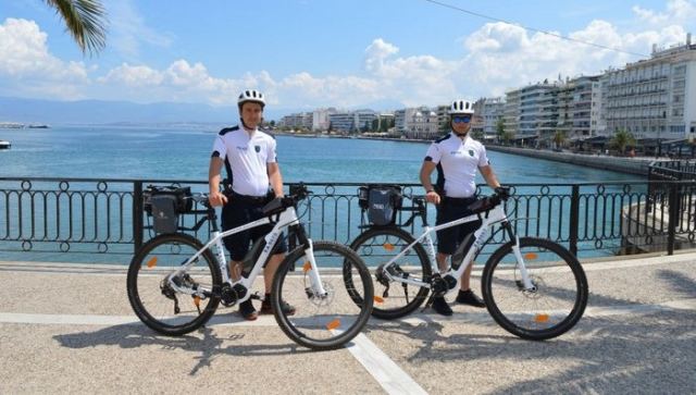 Ένας χρόνος αστυνόμευσης με ποδήλατα
