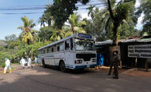 Εξέγερση σε φυλακή της Σρι Λάνκα για την εξάπλωση του κορωνοϊού - Οκτώ νεκροί, δεκάδες τραυματίες