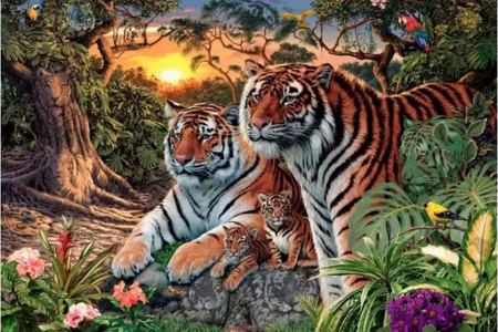 Η οφθαλμαπάτη που έχει τρελάνει το ίντερνετ: Κανείς δεν μπορεί να βρει και τις 16 τίγρεις