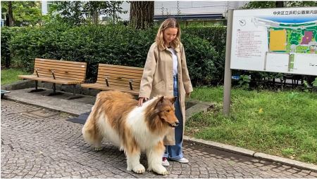 Ιάπωνας που ξόδεψε χιλιάδες ευρώ για να «μεταμορφωθεί» σε σκύλο έκανε την πρώτη του δημόσια εμφάνιση