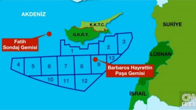 Πρόκληση από το τουρκικό ΥΠΕΞ: Έδειξαν σε διπλωμάτες χάρτη με γεωτρήσεις στην κυπριακή ΑΟΖ