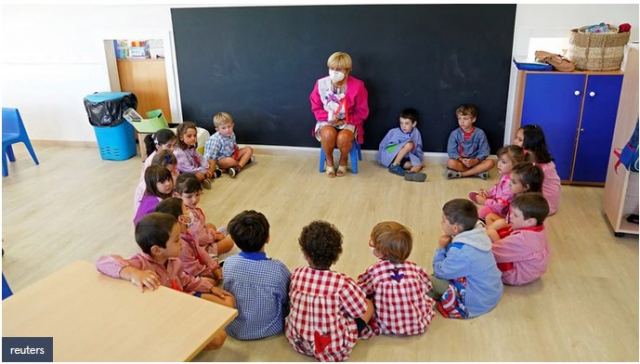Ισπανία- κορωνοϊός: Κρούσματα σε 53 σχολεία κατά την πρώτη εβδομάδα επαναλειτουργίας τους