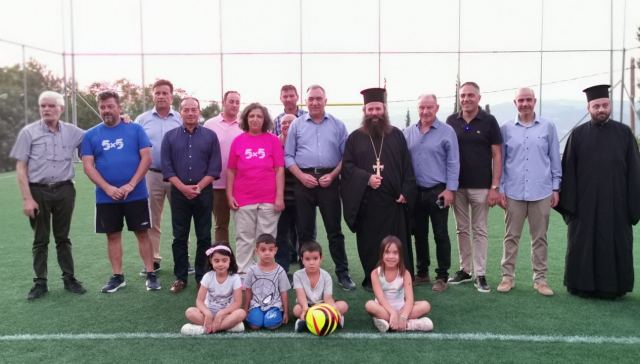 Ένα ακόμη νέο Αθλητικό Κέντρο εγκαινίασε ο Δήμος Λαμιέων στην Υπάτη (ΦΩΤΟ)