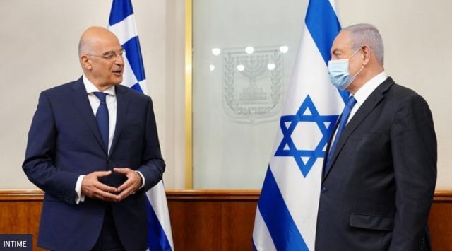Συνάντηση Δένδια - Νετανιάχου: Απόλυτη στήριξη του Ισραήλ στην Ελλάδα έναντι της τουρκικής παραβατικότητας