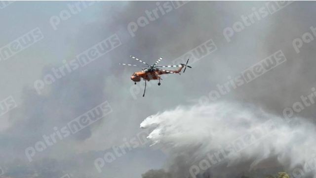 Ηλεία: Μεγάλη φωτιά στην Ηράκλεια - Εκκενώνεται το Πελόπιο, Πλάτανος και Καυκανιά και η φωτιά πάει προς Ολυμπία (pics-vid)