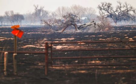 Τη μεγαλύτερη πυρκαγιά της ιστορίας του αντιμετωπίζει το Τέξας – Δύο νεκροί και 5 εκατ. στρέμματα καμένα