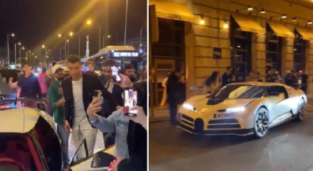 Κριστιάνο Ρονάλντο: Στους δρόμους της Μαδρίτης με τη νέα του συλλεκτική Bugatti Centodieci, αξίας 8 εκατομμυρίων ευρώ
