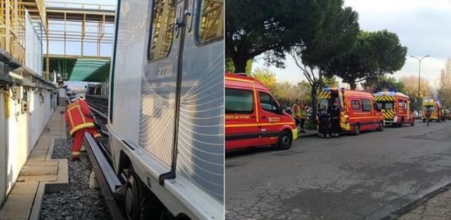 Εκτροχιάστηκε συρμός του μετρό στη Μασσαλία - Πολλοί τραυματίες