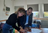 Υπογραφή Μνημονίου Συνεργασίας  μεταξύ του Τμήματος Πληροφορικής του Πανεπιστημίου Θεσσαλίας με το 16ο Πειραματικό Δημοτικό Σχολείο Λαμίας