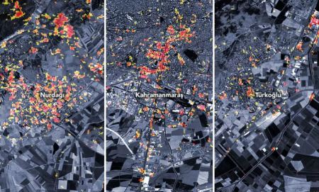 Σεισμός σε Τουρκία και Συρία: Το μέγεθος της καταστροφής σύμφωνα με δορυφόρο της NASA