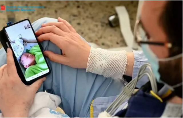 Συγκινητικές στιγμές σε νοσοκομείο της Μαδρίτης: Έκανε μεταμόσχευση καρδιάς την ώρα που γινόταν πατέρας (video)