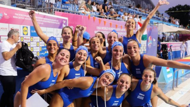 Παγκόσμιο πρωτάθλημα πόλο Νεανίδων, Ελλάδα - ΗΠΑ 8-10: Δεύτερες στον κόσμο!
