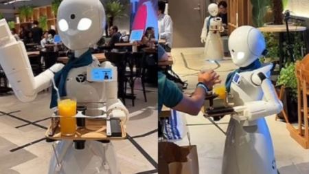 Το εστιατόριο του μέλλοντος βρίσκεται στο Τόκιο: Οι σερβιτόροι είναι ρομπότ (ΒΙΝΤΕΟ)