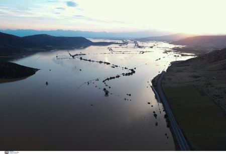 Νέα δορυφορική εικόνα αποκαλύπτει την τεράστια έκταση της πλημμύρας στη Θεσσαλία