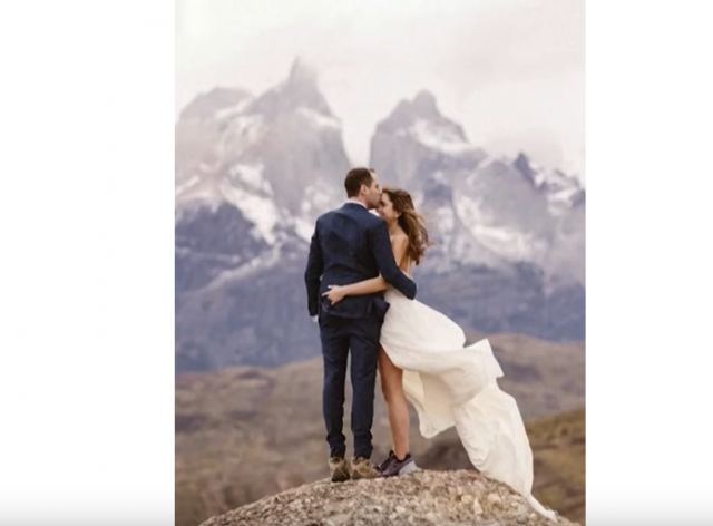 Γαμήλια φωτογράφιση στο... τέλος του κόσμου - Όχι ό,τι πιο συνηθισμένο (BINTEO)