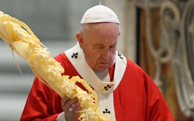 Βατικανό: Η Μεγάλη Βδομάδα των Καθολικών ξεκίνησε μέσα σε άδειες εκκλησίες, λόγω κορωνοϊού