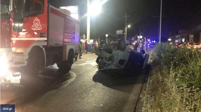 Σοβαρό τροχαίο στο Πόρτο Ράφτη - Νεκρός 21χρονος οδηγός [Εικόνες]