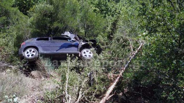 Ευρυτανία: Αυτοκίνητο έπεσε σε γκρεμό 60 μέτρων!