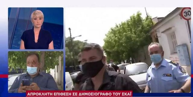 Απρόκλητη επίθεση σε δημοσιογράφο στη Λάρισα - &quot;Με χτύπησαν την ώρα του ρεπορτάζ&quot; (pics, video)