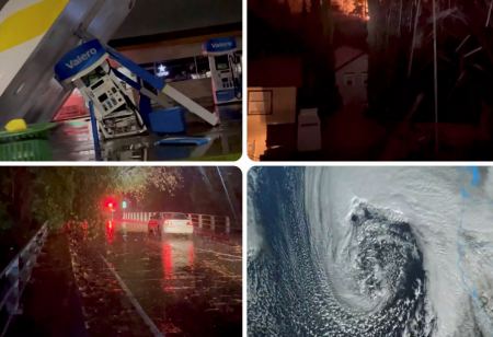 Καλιφόρνια: Κυκλωνική «βόμβα» με κατακλυσμιαίες πλημμύρες παραλύει την πολιτεία - Πανίσχυροι άνεμοι ξεριζώνουν ό,τι βρουν