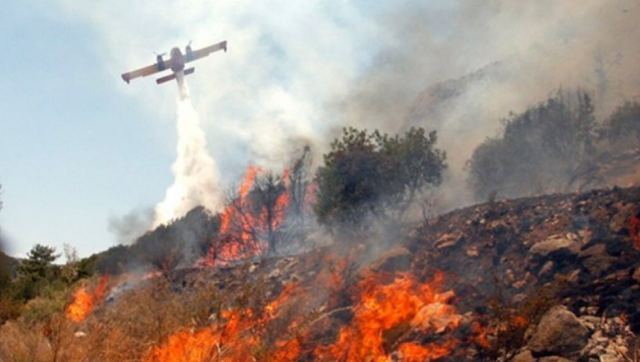 Φθιώτιδα: Σηκώθηκαν αεροπλάνα για πυρκαγιά